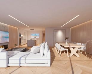 Living room of Flat for sale in A Coruña Capital   with Air Conditioner, Heating and Parquet flooring