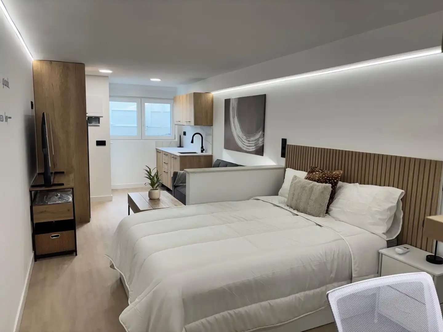 Bedroom of Flat for rent in Villaviciosa de Odón  with Air Conditioner, Heating and Furnished