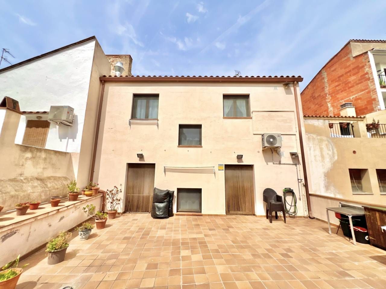 Exterior view of Single-family semi-detached for sale in Palamós  with Heating, Terrace and Furnished