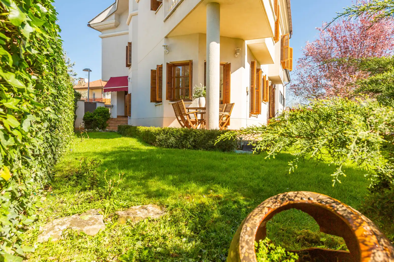Jardín de Casa o chalet en venta en Zizur Mayor / Zizur Nagusia con Calefacción y Parquet