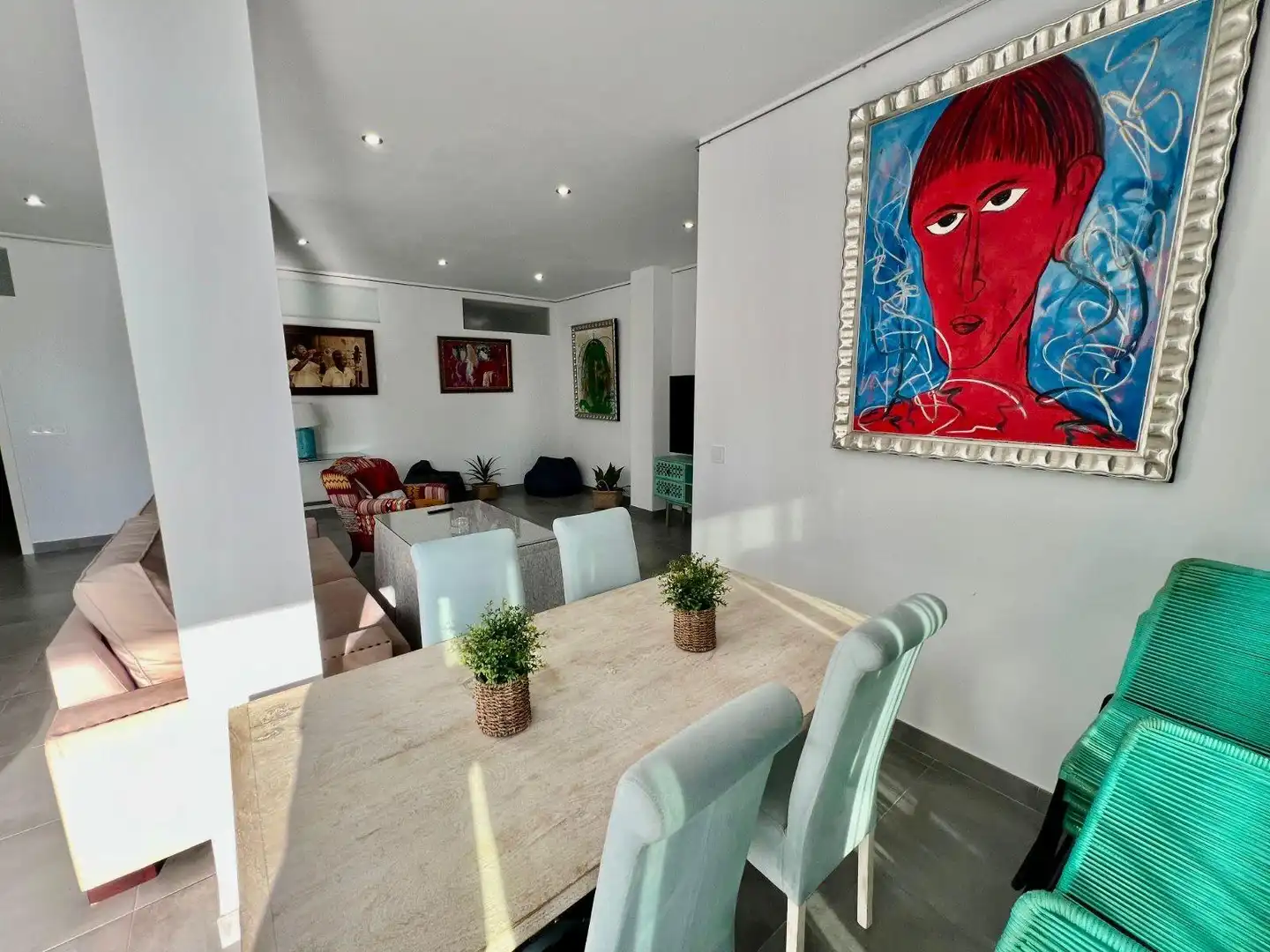Dining room of Houses for rent in Almonte  with Air Conditioner, Private garden and Terrace