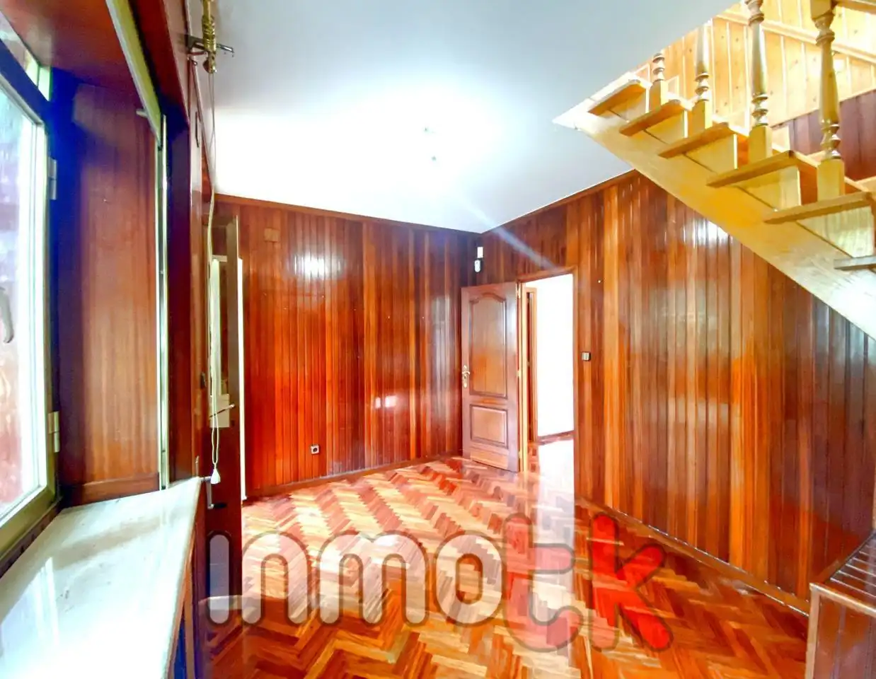 Bedroom of Houses for sale in A Coruña Capital   with Heating, Private garden and Terrace
