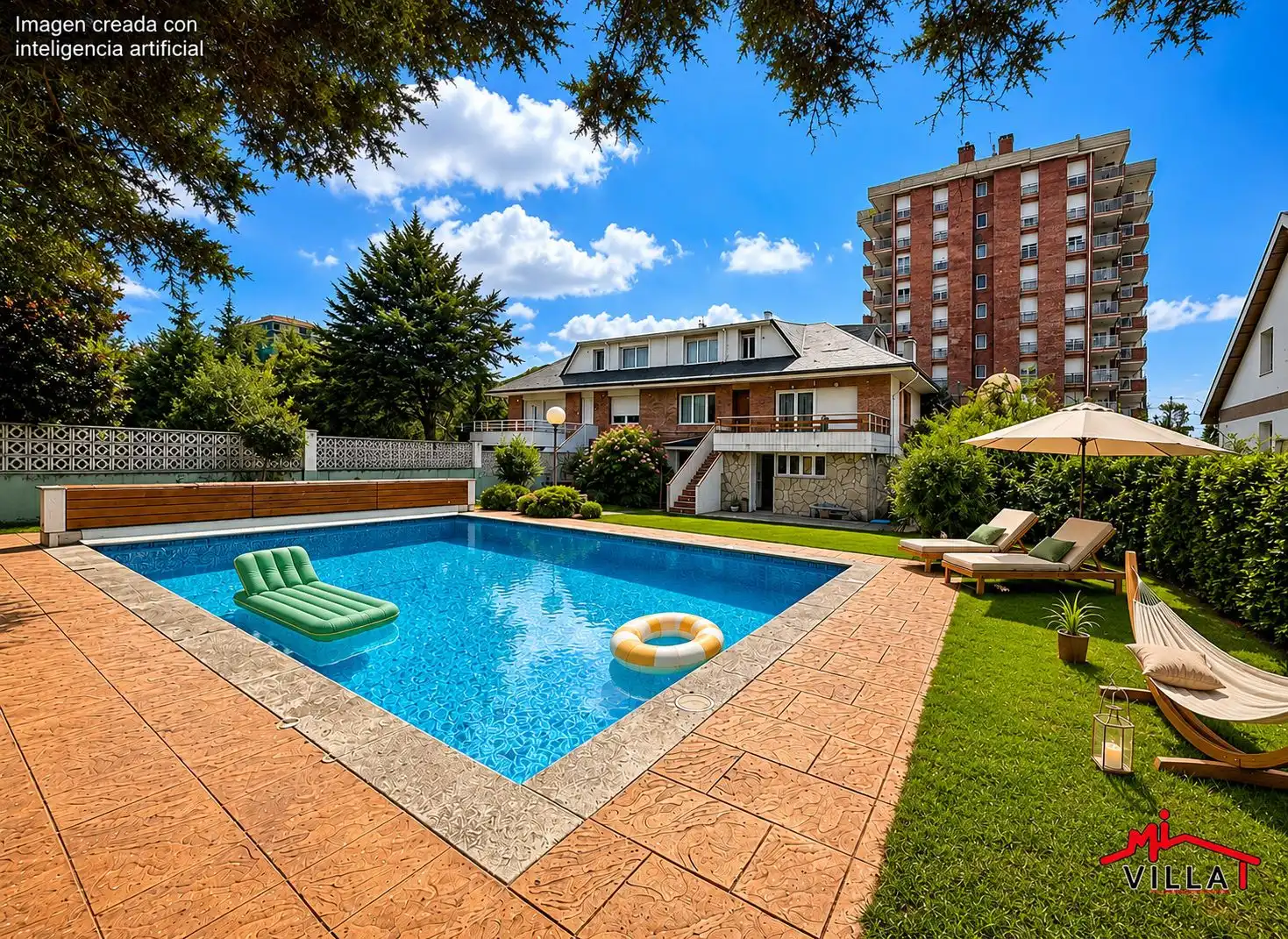 Swimming pool of Houses for sale in Laredo  with Heating and Terrace