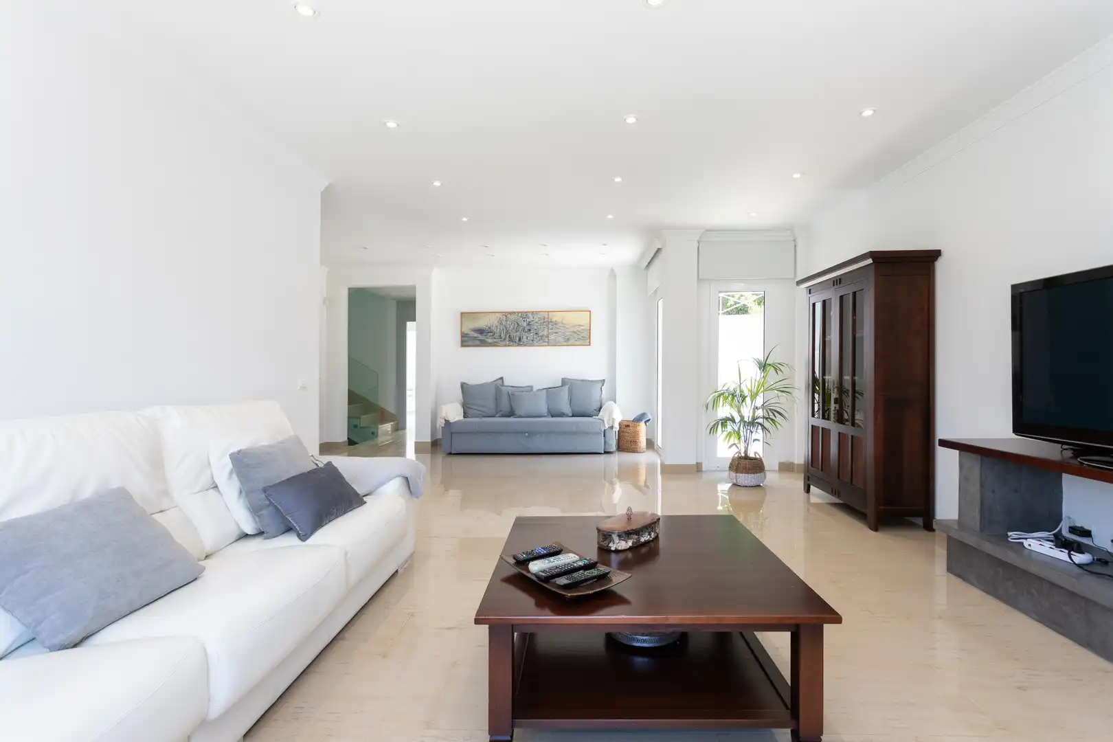 Sala d'estar de Casa o xalet en venda en La Orotava amb Aire condicionat, Jardí privat i Traster