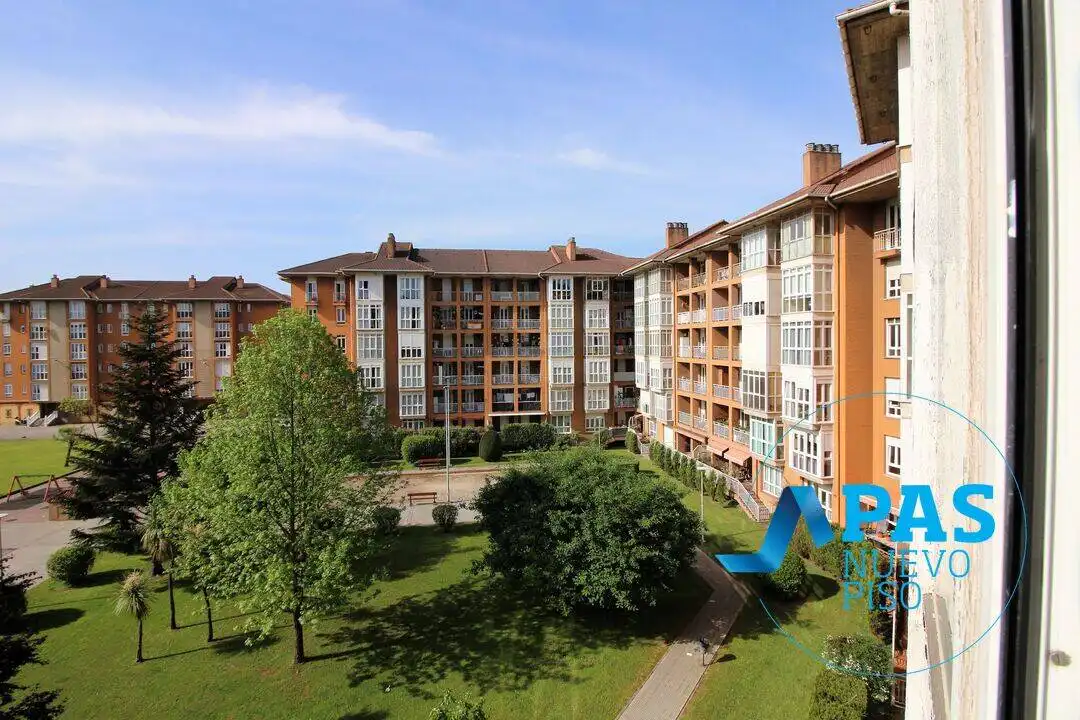 Exterior view of Flat for sale in Santander  with Heating, Private garden and Parquet flooring