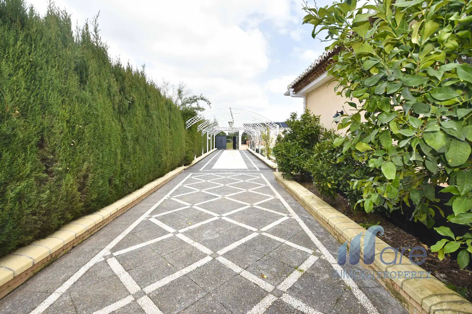 Jardín de Casa o chalet en venta en Atarfe con Aire acondicionado, Jardín privado y Piscina