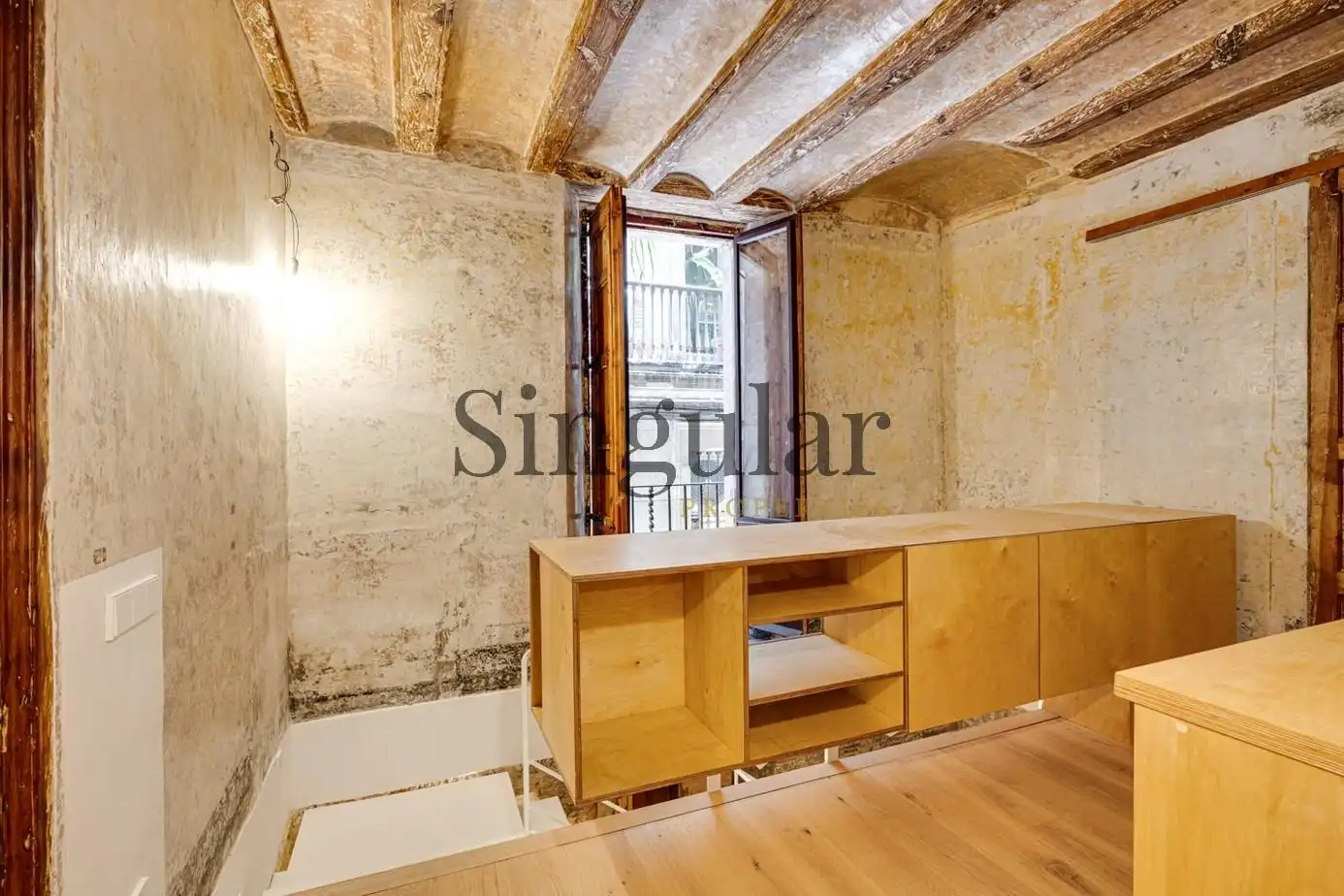 Schlafzimmer von Maisonette zum Verkauf in Barcelona mit Heizung, Terrasse und Abstellraum