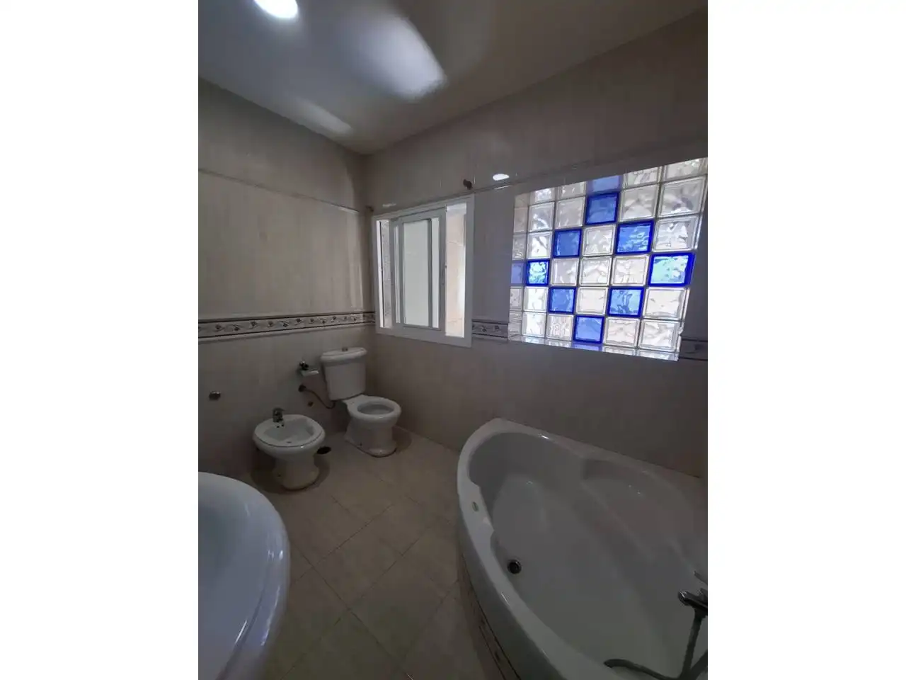 Baño de Casa adosada en venta en Roquetas de Mar con Aire acondicionado y Terraza