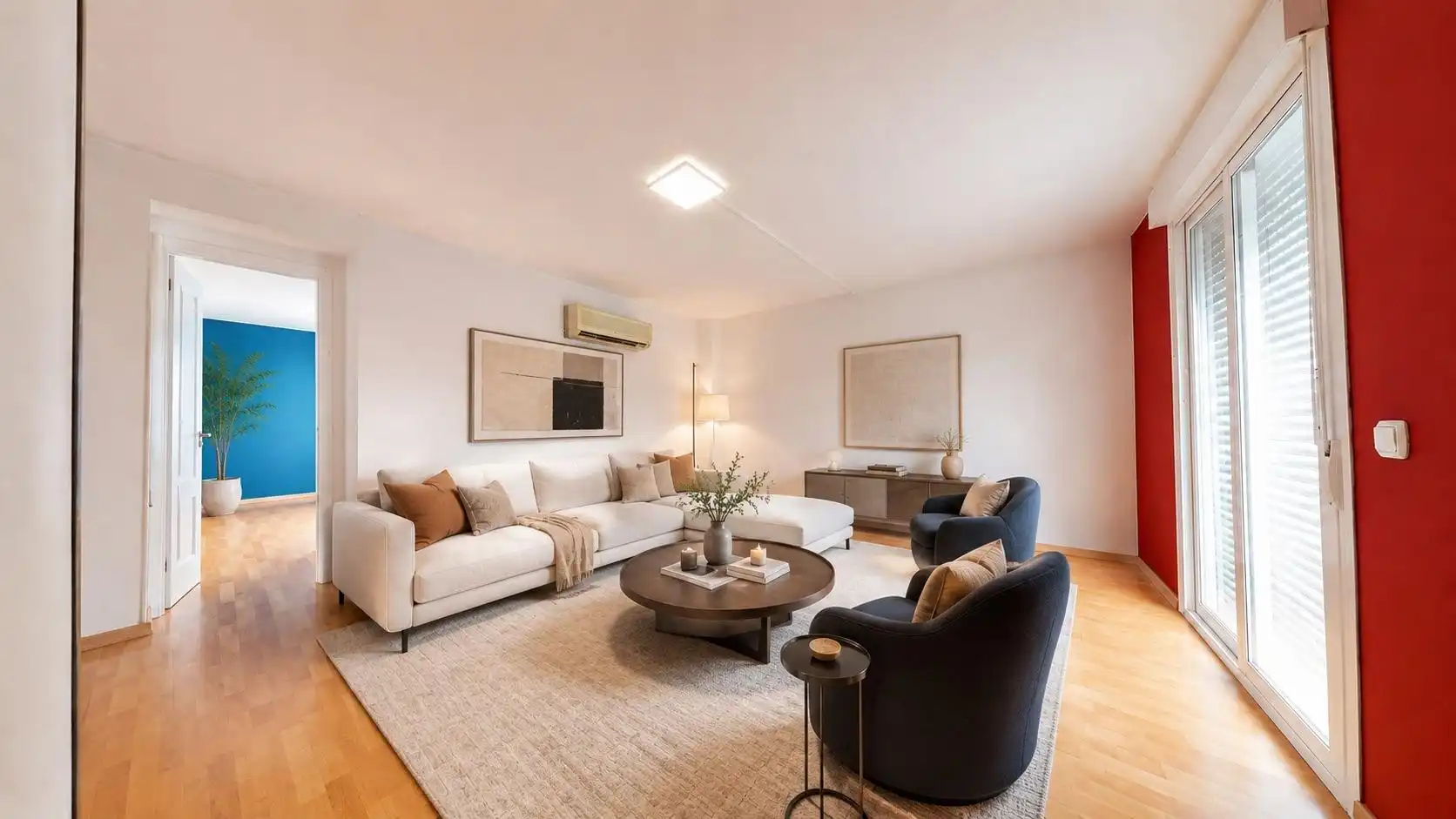 Sala d'estar de Casa o xalet en venda en Almería amb Aire condicionat, Calefacció i Parquet