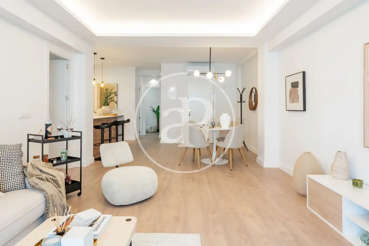 Living room of Flat for sale in Madrid  with Air Conditioner, Heating and Terrace