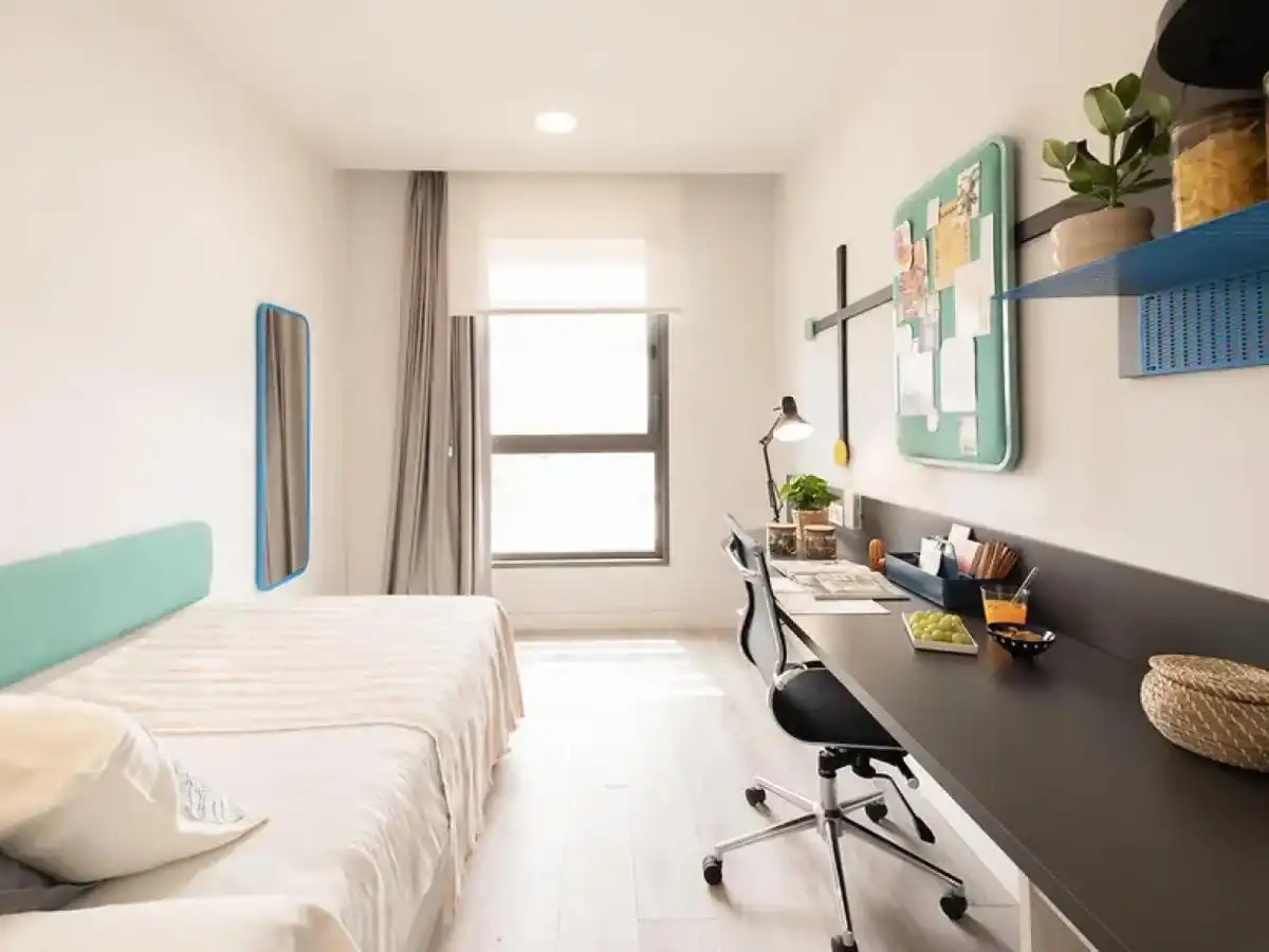 Bedroom of Flat for rent in Barcelona  with Air Conditioner, Furnished and Internet