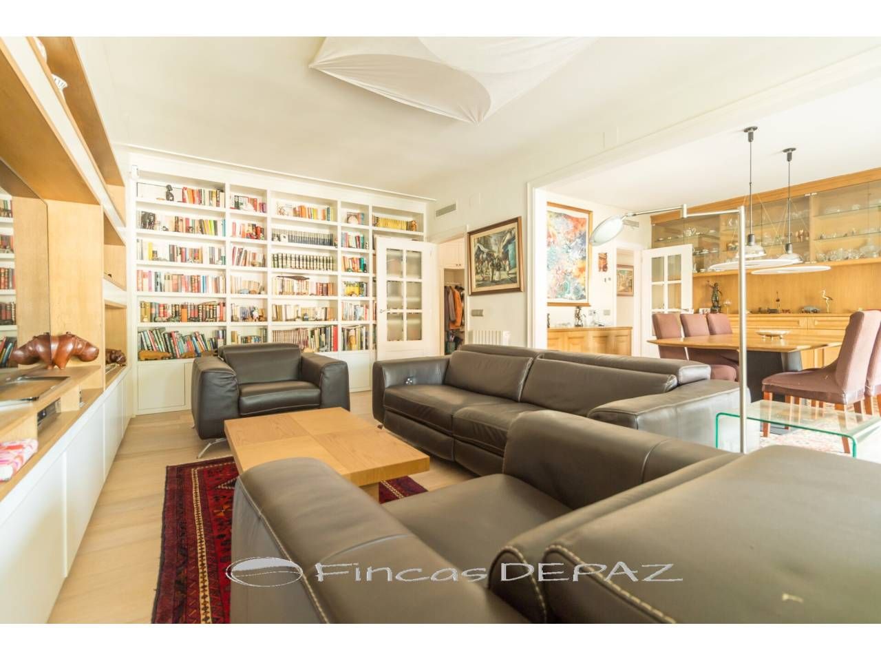 Sala d'estar de Àtic en venda en Castelldefels amb Aire condicionat, Calefacció i Parquet