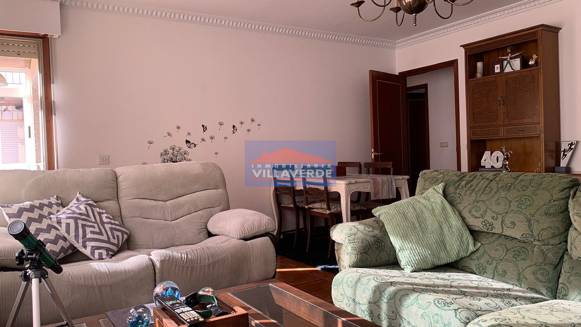 Living room of Flat to rent in Cangas   with Furnished and Balcony