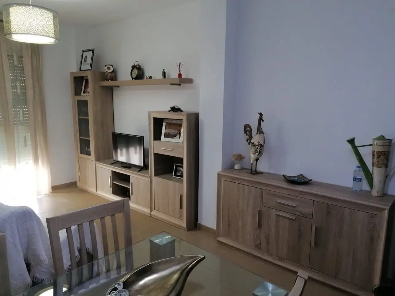 Sala de estar de Piso en venta en El Ejido con Aire acondicionado