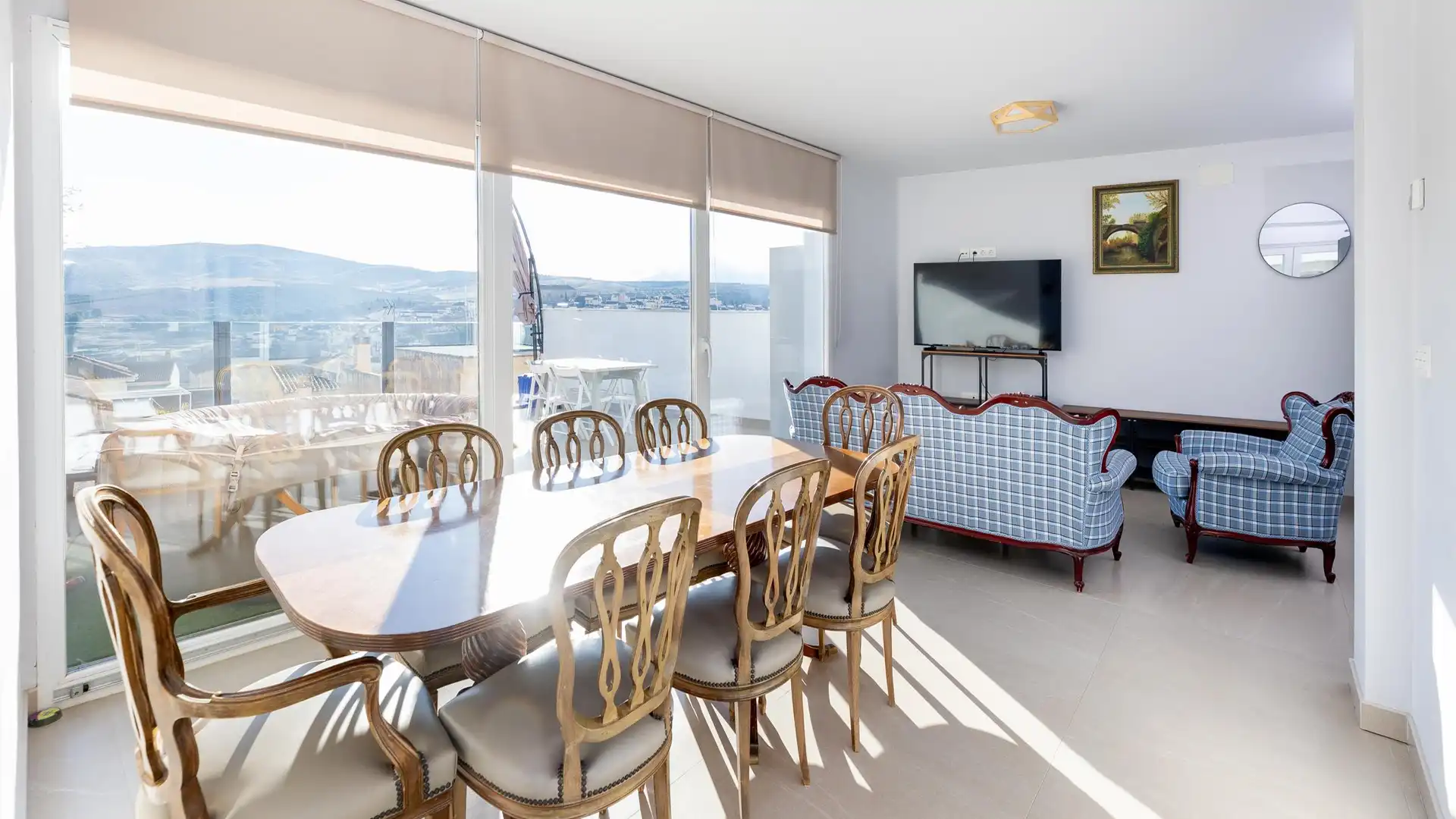 Dining room of Apartments for sale in Alhama de Granada  with Balcony