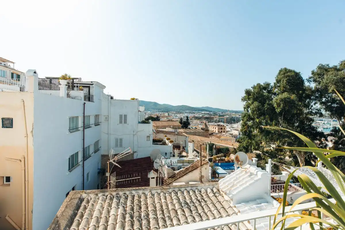 Exterior view of Duplexes for sale in Eivissa  with Heating