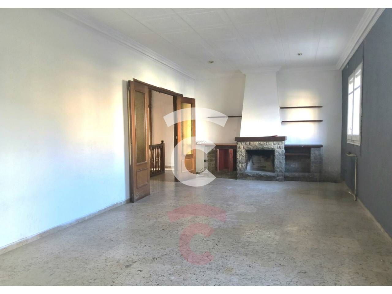 Sala d'estar de Casa o xalet en venda en Manlleu amb Calefacció i Terrassa