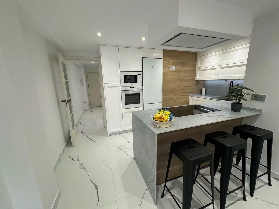Kitchen of Flat for sale in Córdoba  with Air Conditioner, Terrace and Furnished