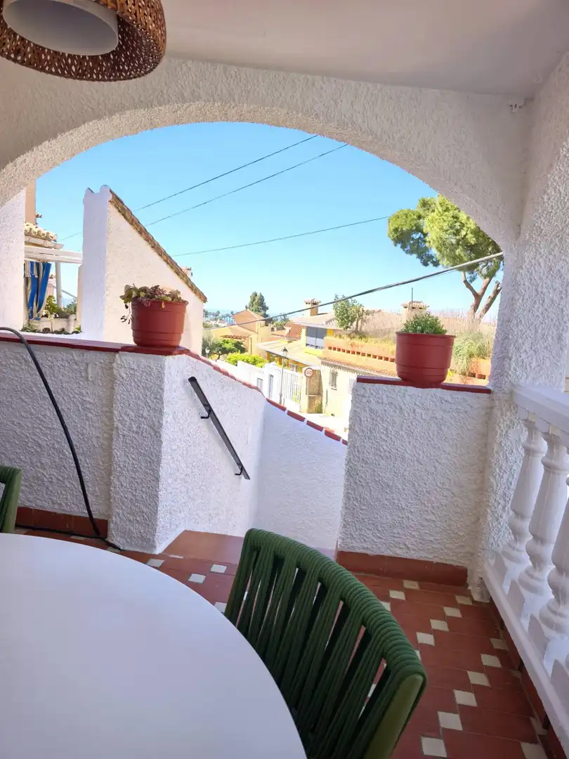 Terraza de Casa adosada de alquiler en Vélez-Málaga