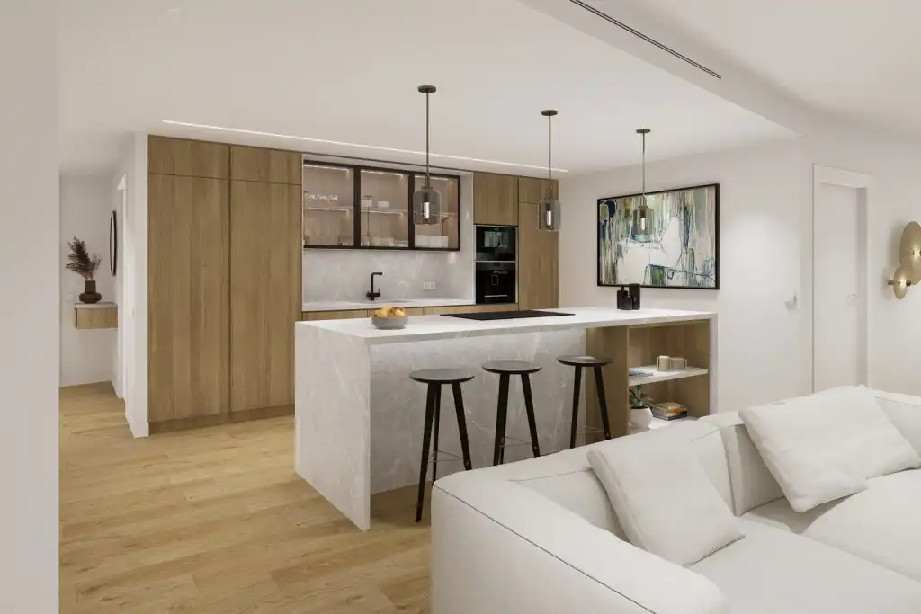 Cuina de Apartament en venda en Sóller amb Aire condicionat i Terrassa