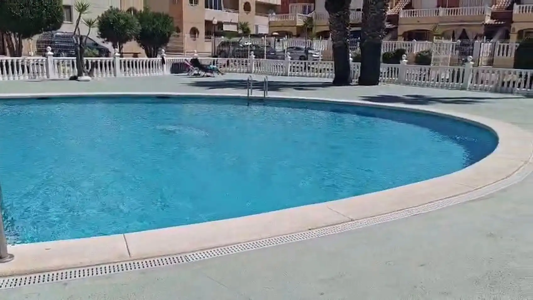 Swimming pool of Apartments for sale in Algorós - El Derramador