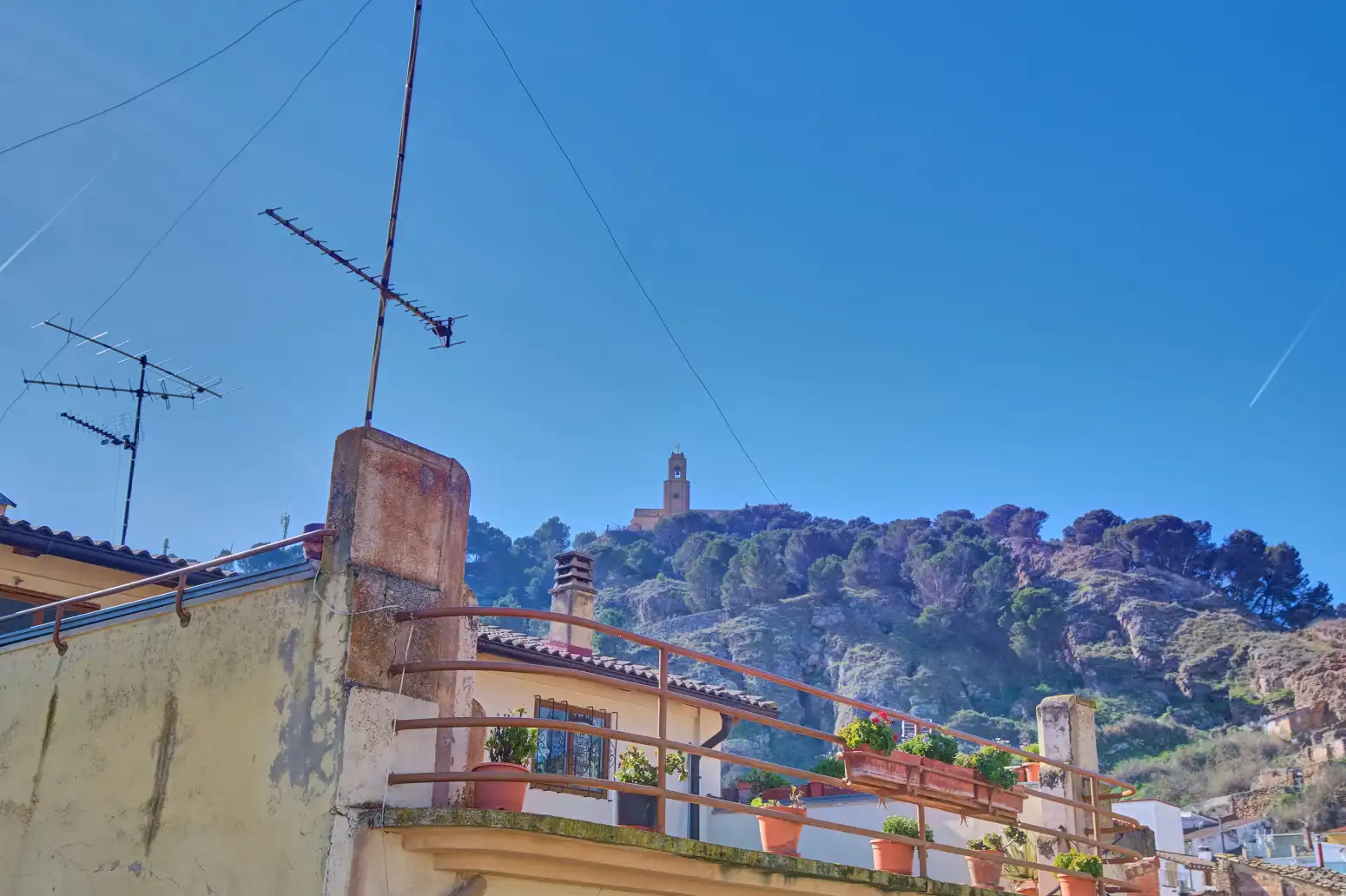 Vista exterior de Casa o chalet en venta en Falces con Calefacción, Parquet y Terraza
