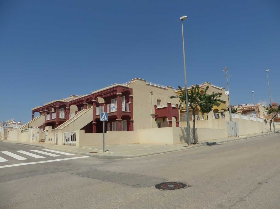 Exterior view of Single-family semi-detached for sale in Mazarrón