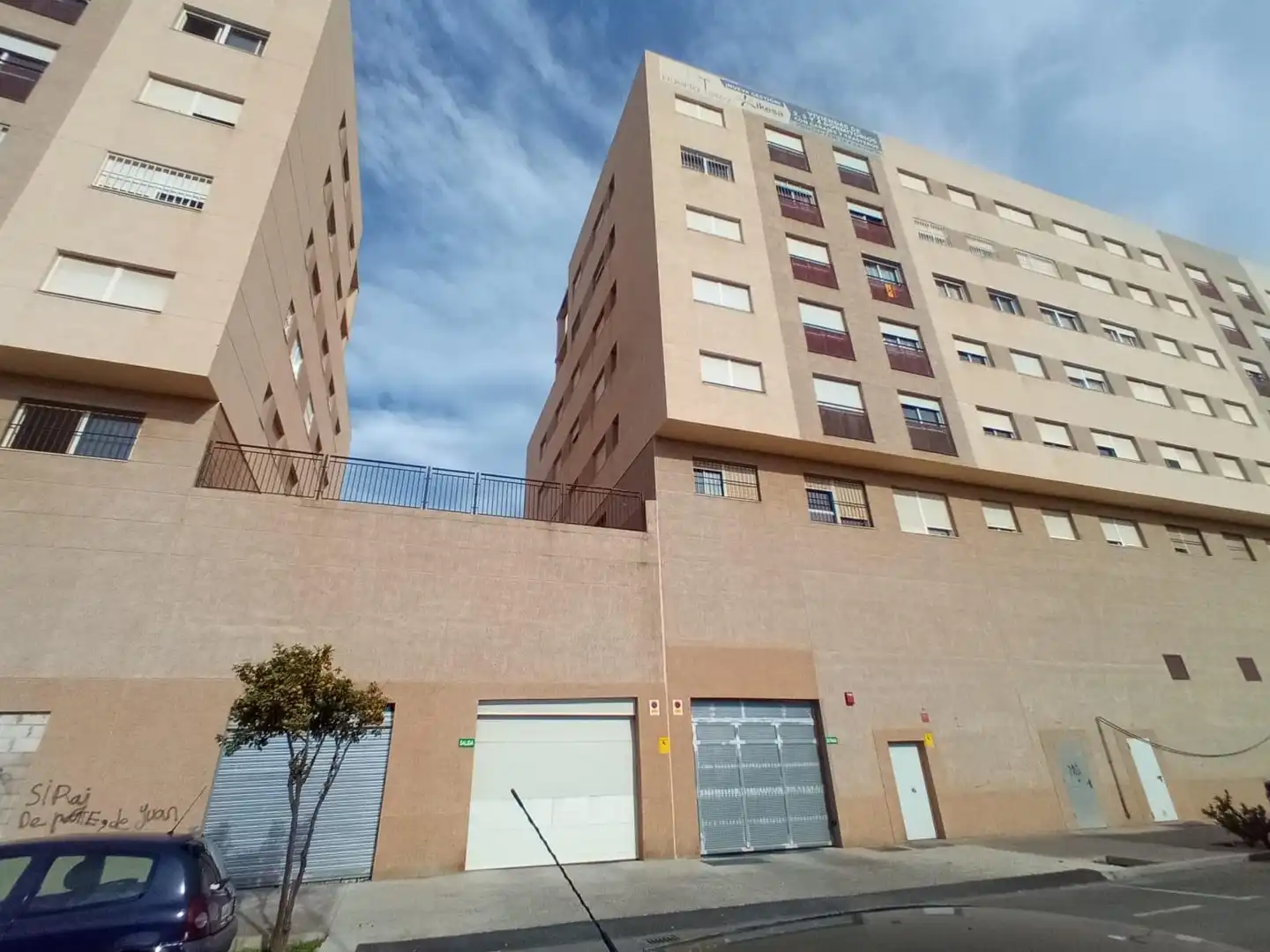 Vista exterior de Garatge en venda en Ceuta