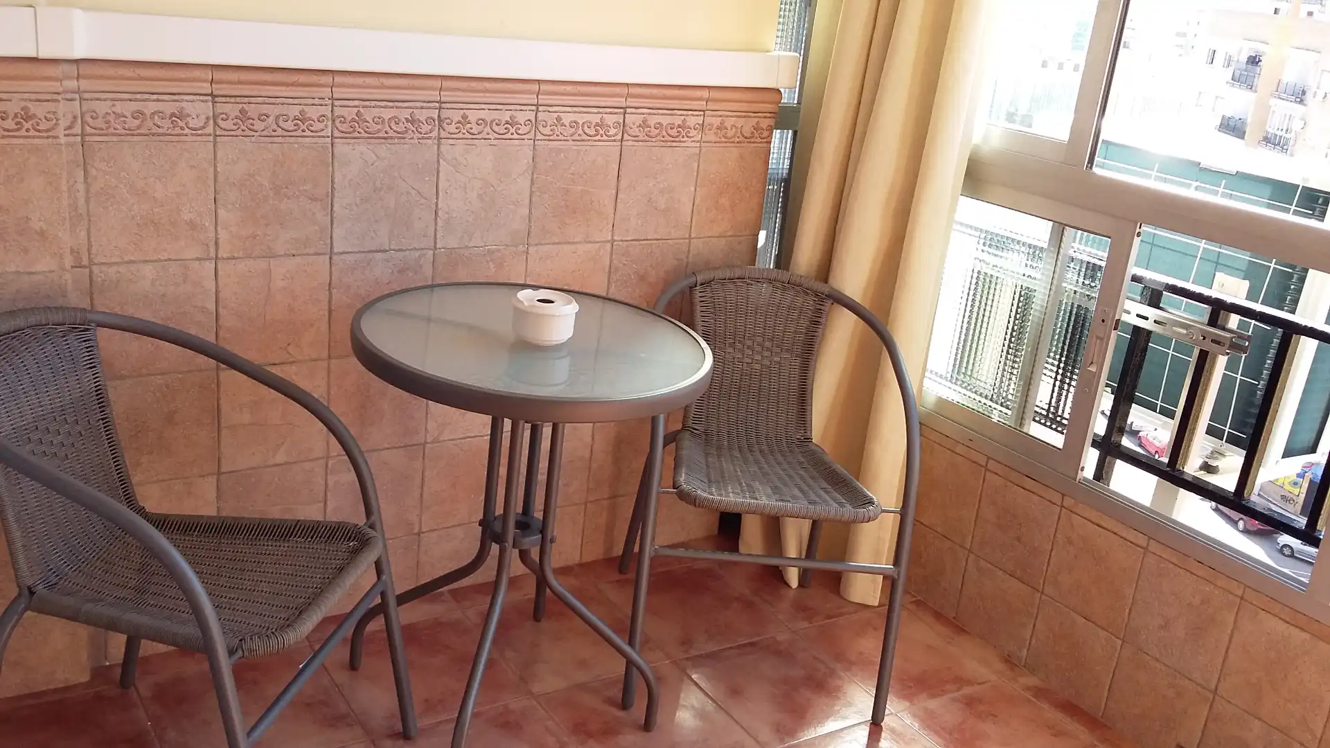 Terrassa de Pis de lloguer en Málaga amb Aire condicionat, Calefacció i Moblat