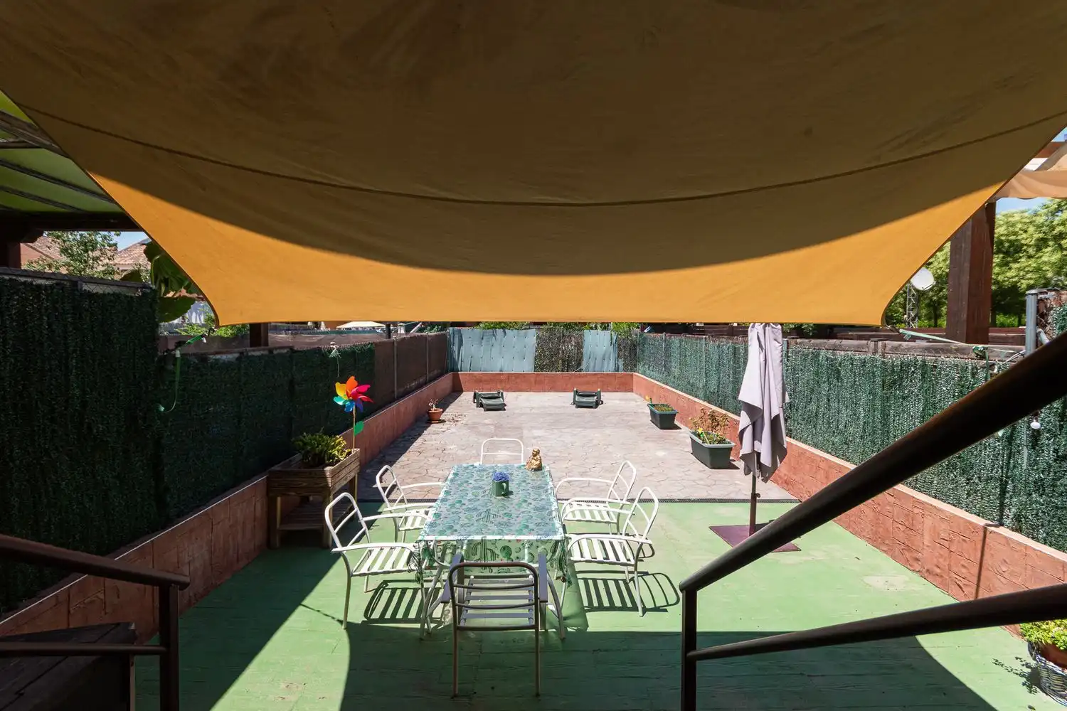 Terrace of Detached homes for sale in Fuenlabrada  with Air Conditioner, Heating and Storage room