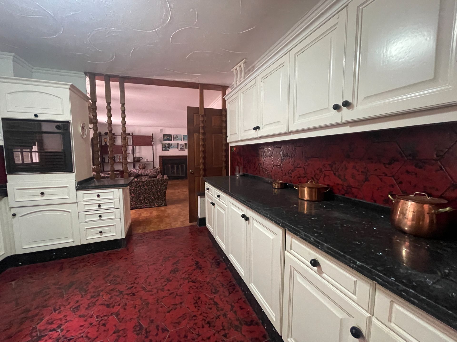 Cocina de Finca rústica en venta en Valverde (Santa Cruz de Tenerife) con Jardín privado, Terraza y Trastero