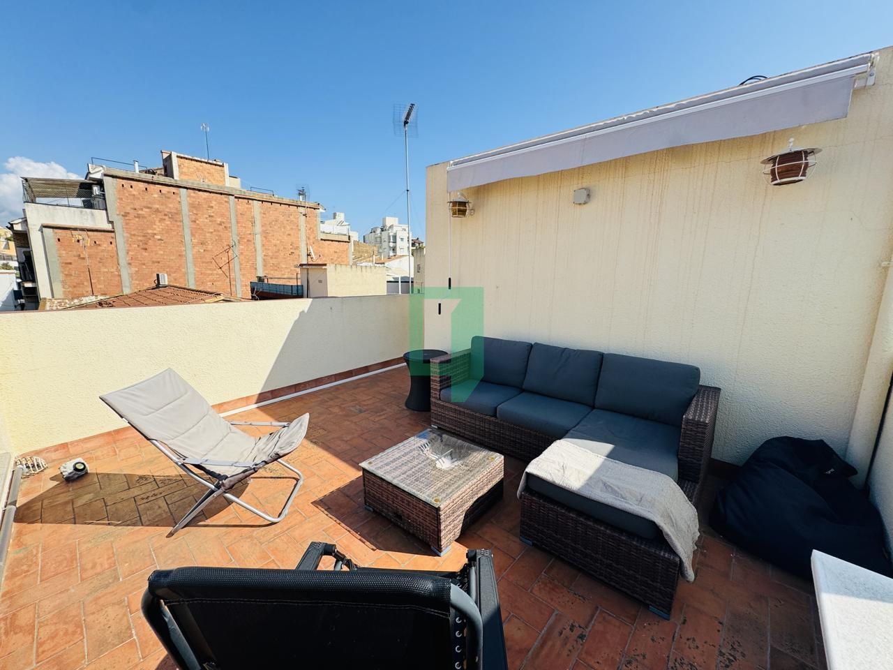 Terrace of Flat for sale in Badalona