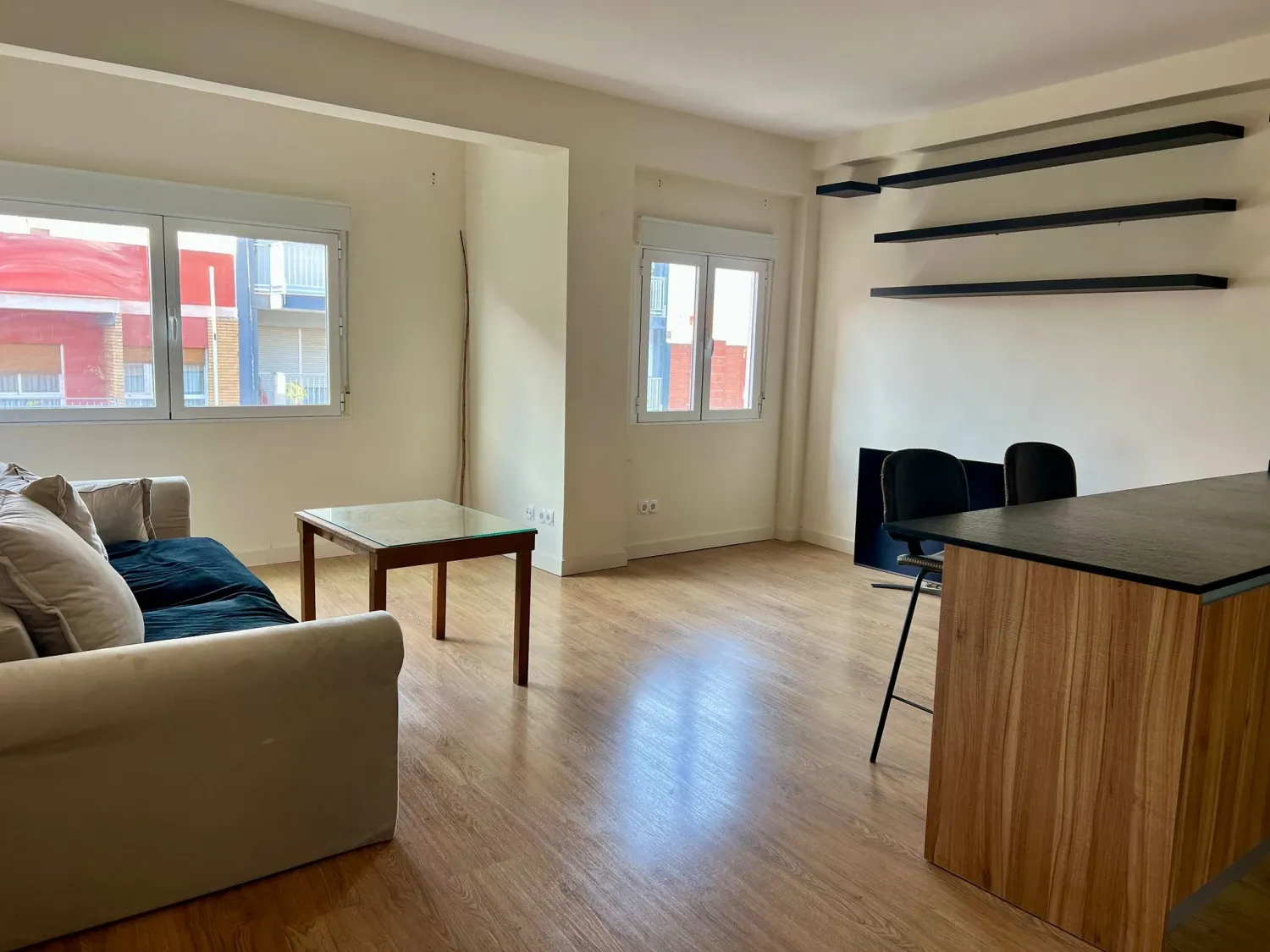 Living room of Flat for sale in  Murcia Capital  with Air Conditioner, Heating and Storage room