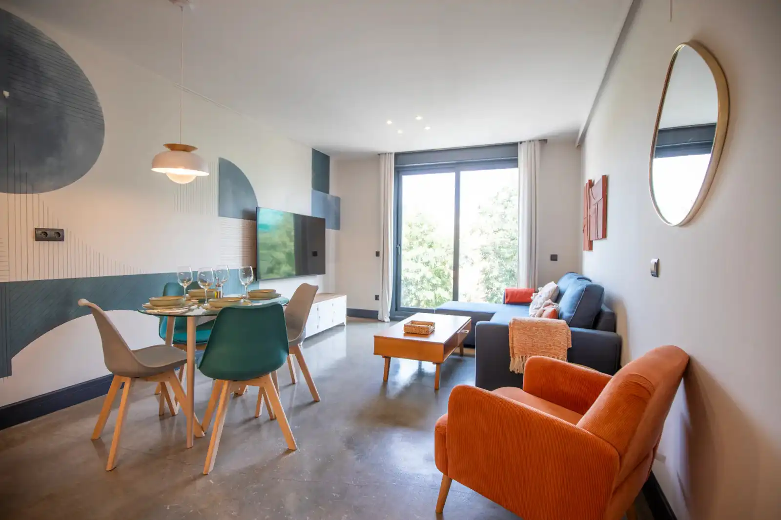 Sala d'estar de Pis de lloguer en Usera