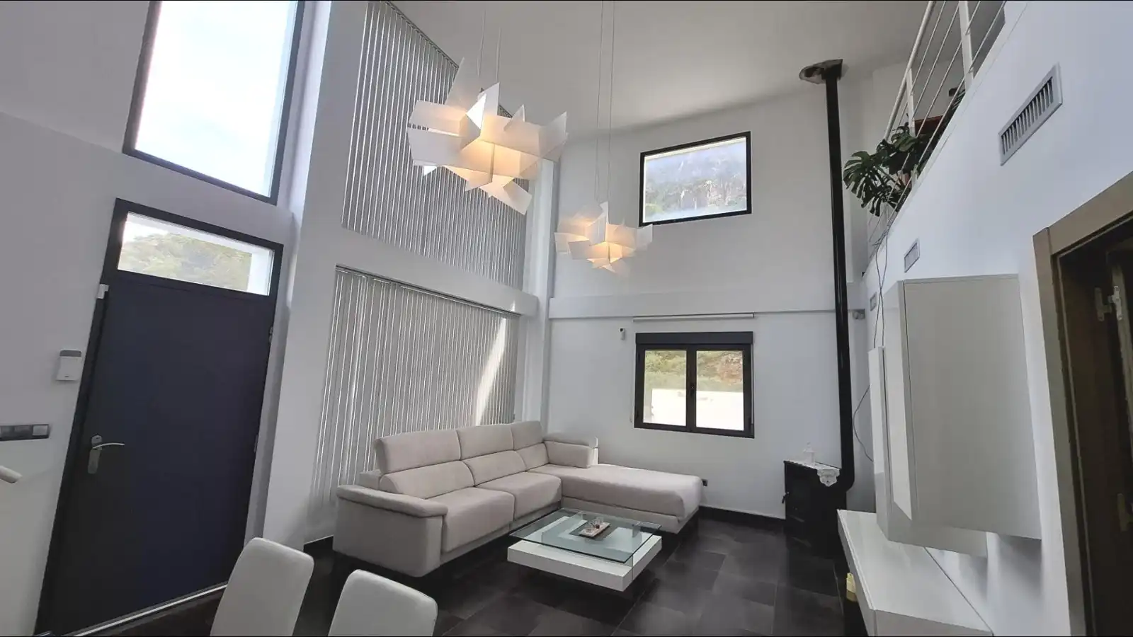 Wohnzimmer von Haus oder Chalet zum Verkauf in Cullera mit Klimaanlage, Heizung und Terrasse