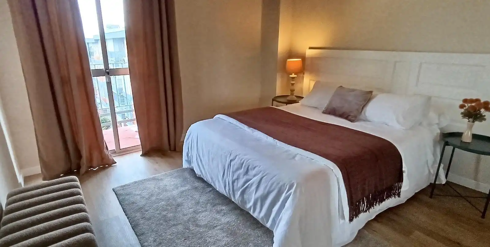 Bedroom of Flat for sale in Jerez de la Frontera  with Parquet flooring, Furnished and Balcony