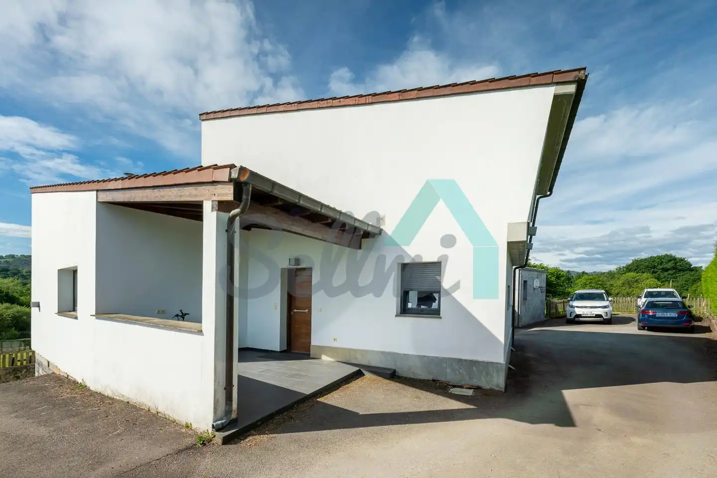 Exterior view of Houses for rent in Siero  with Heating, Parquet flooring and Terrace