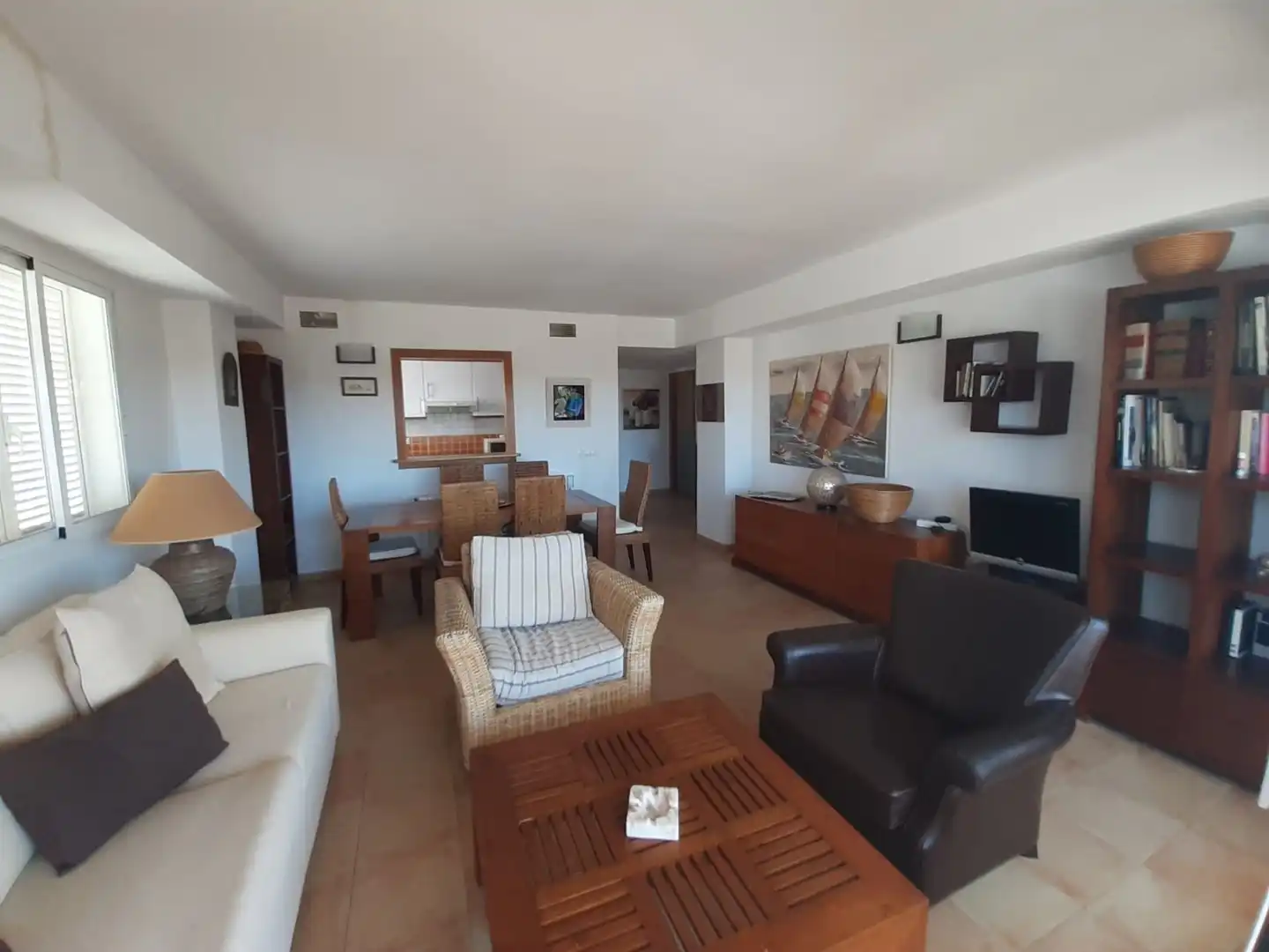 Wohnzimmer von Wohnung zum Verkauf in Altea mit Klimaanlage, Heizung und Terrasse