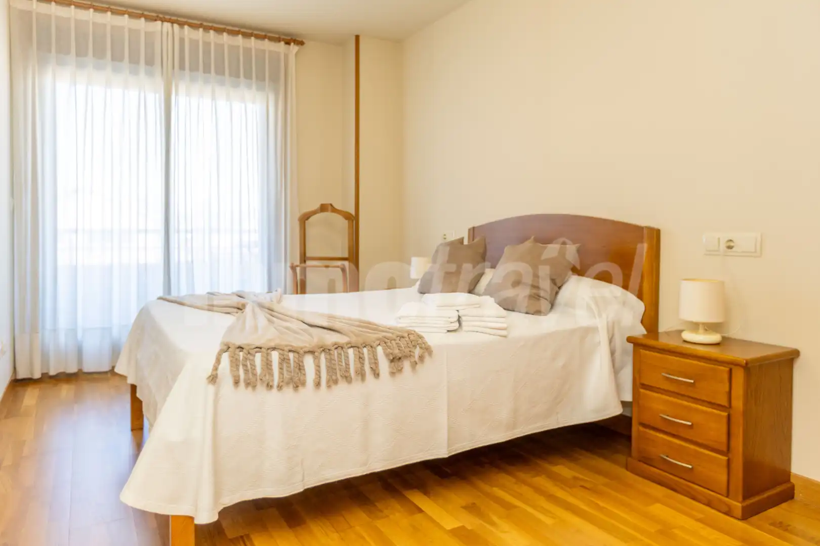 Dormitori de Apartament en venda en Sanxenxo amb Calefacció, Parquet i Terrassa