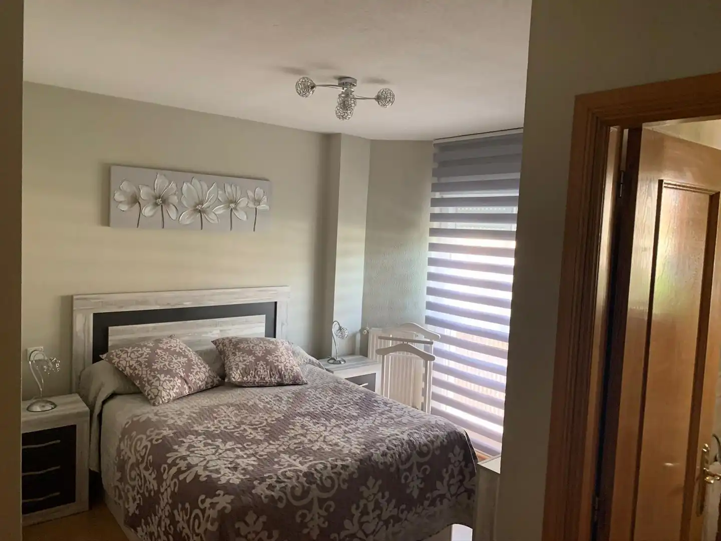 Schlafzimmer von Maisonette zur Miete in Salamanca mit Heizung, Privatgarten und Parkett