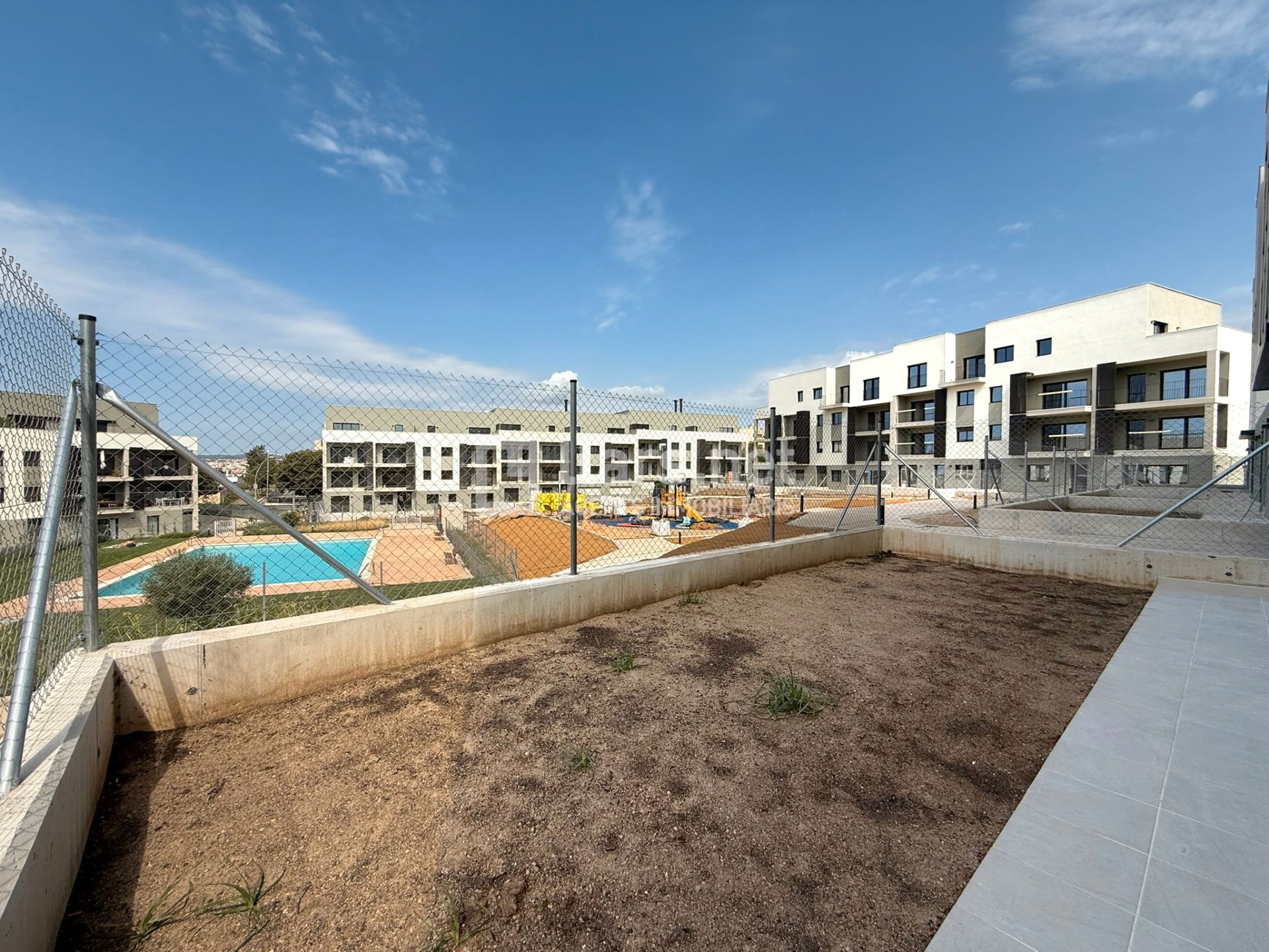 Exterior view of Planta baja for sale in Vilanova i la Geltrú  with Air Conditioner, Heating and Private garden