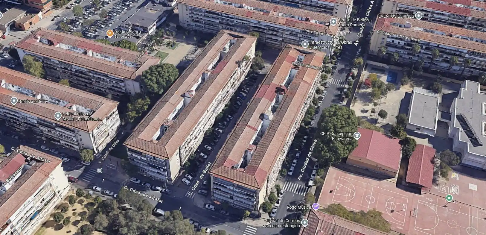 Exterior view of Flat for sale in Sevilla