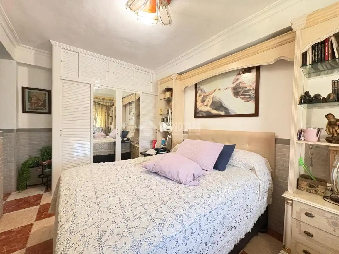 Bedroom of Flat for sale in Málaga  with Terrace