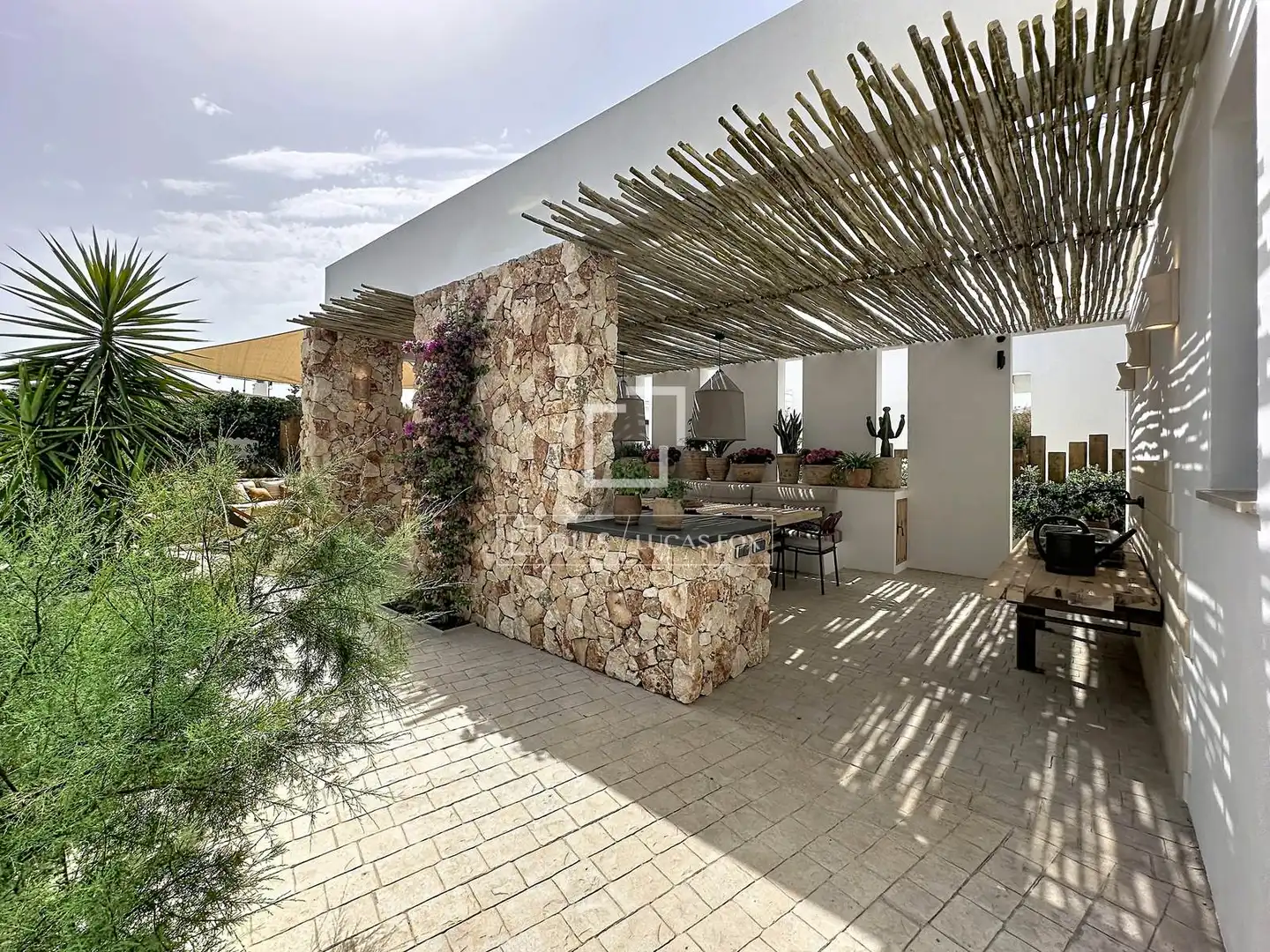 Terraza de Casa o chalet de alquiler en Ciutadella de Menorca con Aire acondicionado, Calefacción y Jardín privado