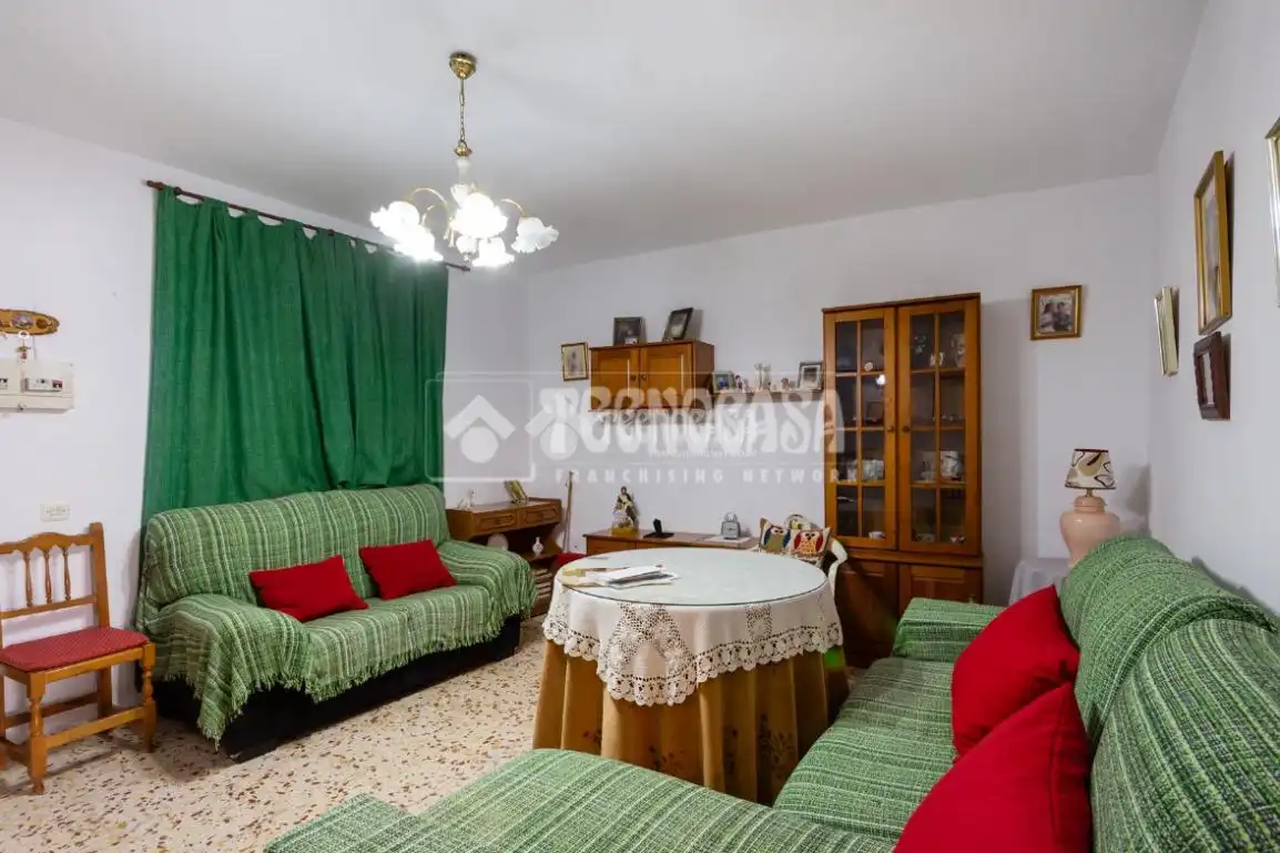 Sala de estar de Casa o chalet en venta en Zafarraya con Terraza