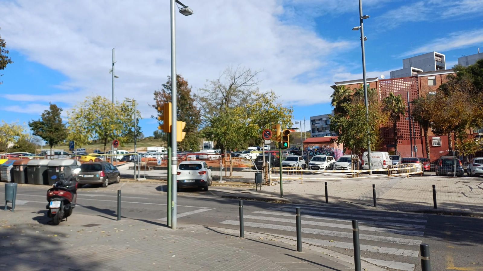 Vista exterior de Garatge en venda en Sabadell