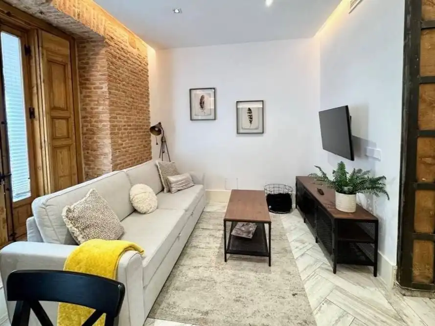 Sala de estar de Casa o chalet en venta en Moratalaz