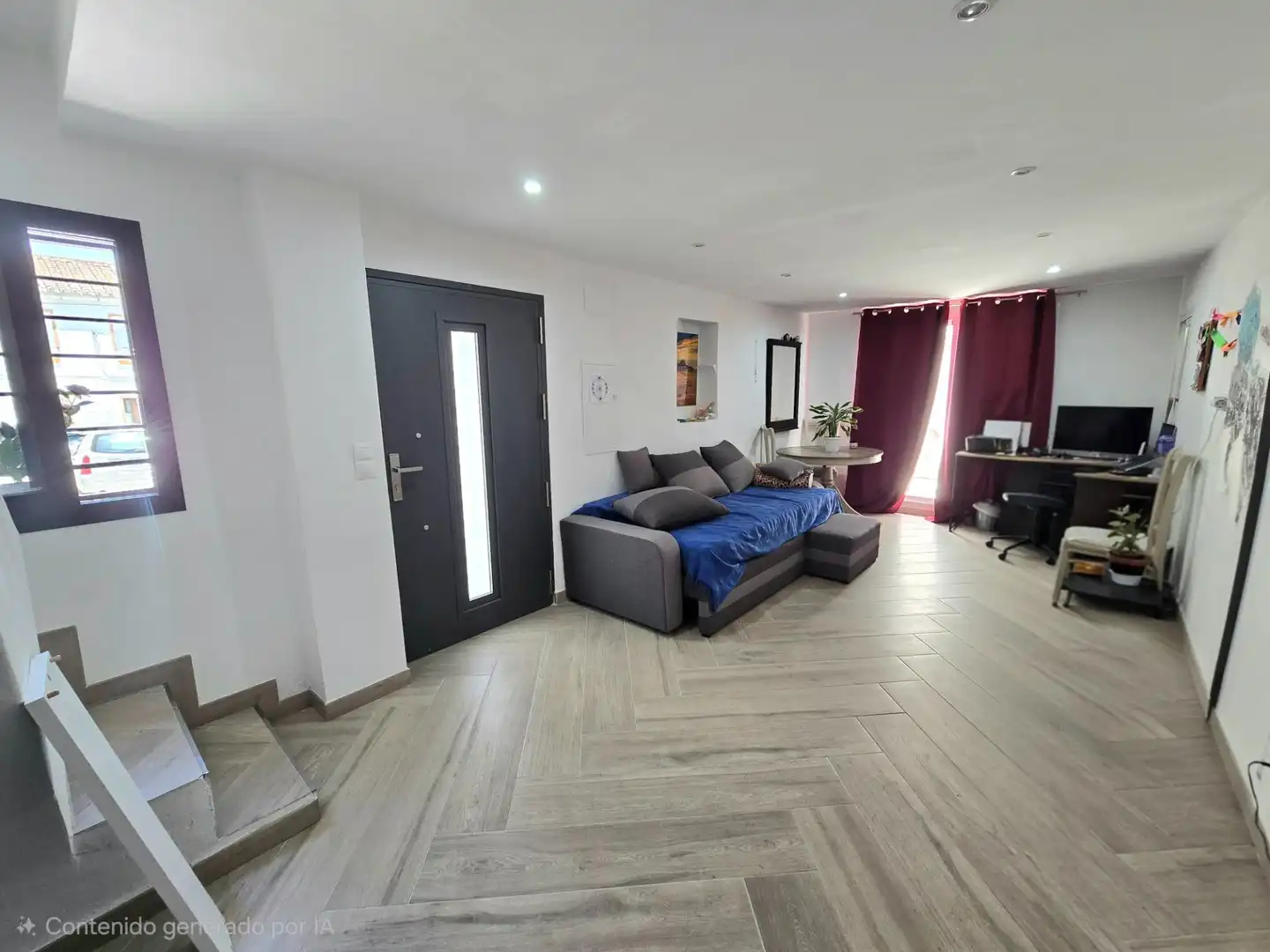 Sala d'estar de Casa o xalet en venda en Alhaurín El Grande amb Terrassa i Balcó