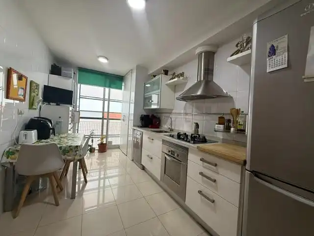 Cocina de Piso de alquiler en Murcia con Aire acondicionado, Calefacción y Jardín privado