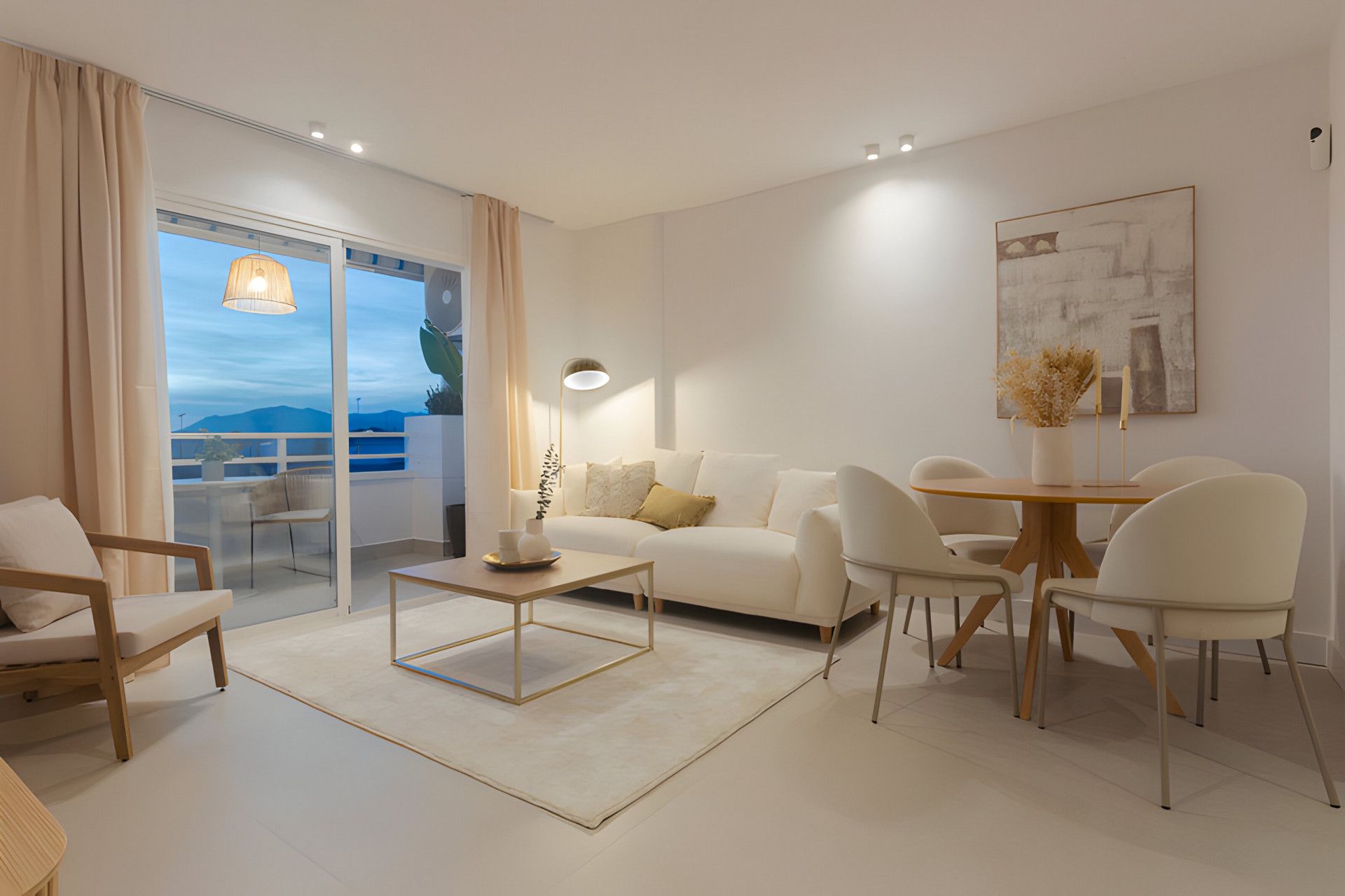 Living room of Apartment for sale in Marbella  with Heating and Furnished